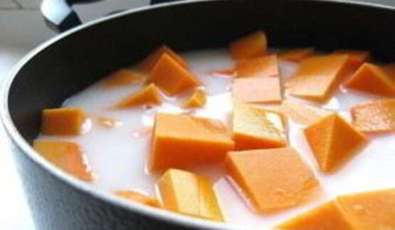 каша из тыквы на молоке