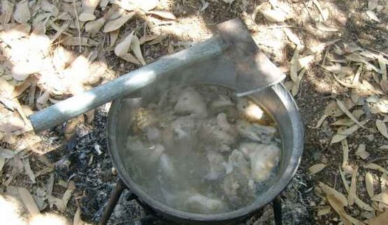 каша лесная