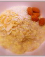 Каша на кокосовых сливках