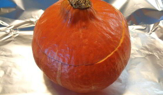 каша в тыковке веселый хэллоуин