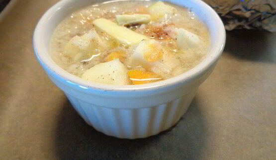 каша в тыковке веселый хэллоуин