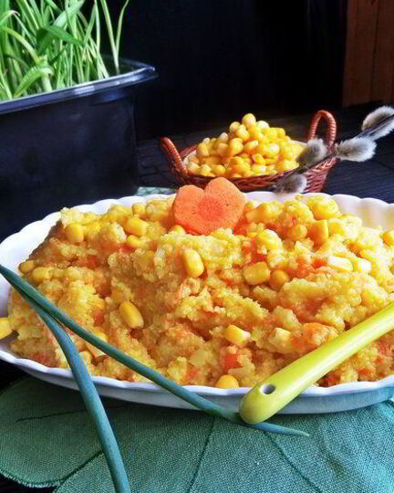 Рецепт каши двойной кукуруза