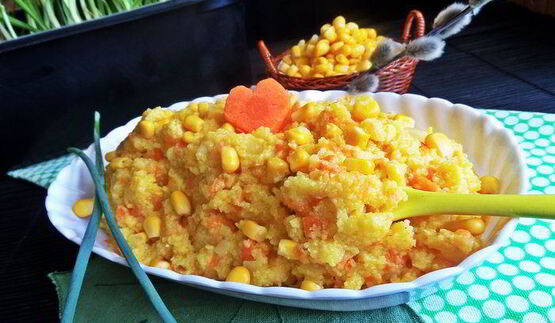 каша двойная кукуруза