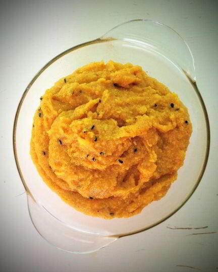 Рецепт кукурузной каши с апельсином и имбирем