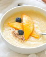 Кукурузная каша с молоком