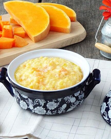 Рецепт кукурузной каши с тыквой в мультиварке