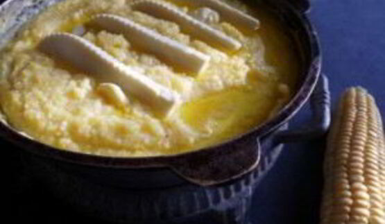 кукурузная каша в горшочке