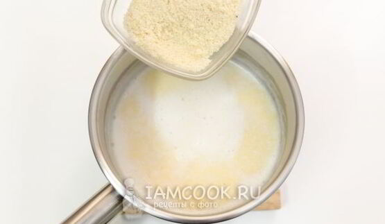 миндальная полента