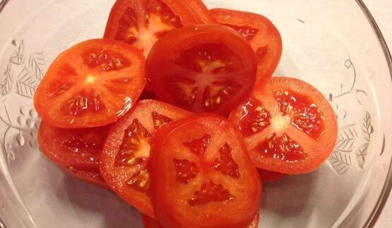 полента с сыром и помидорами