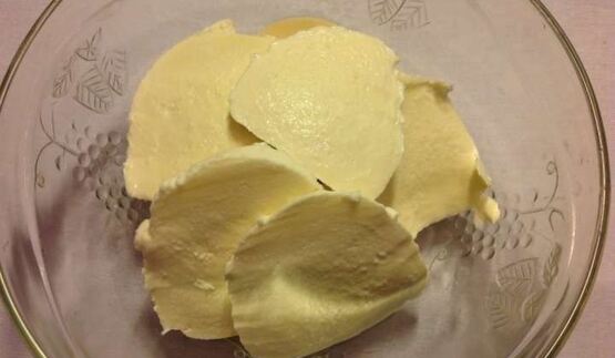 полента с сыром и помидорами