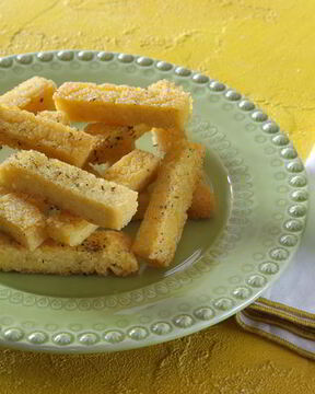 Запеченная полента из пшена