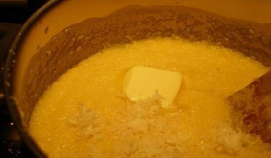 жареная полента polenta fritta