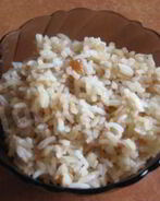 Кутья из риса с изюмом