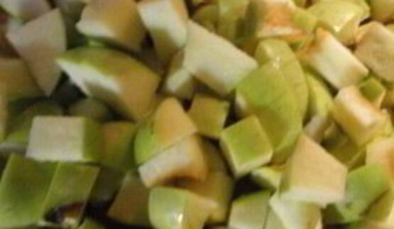 кутья с яблоками