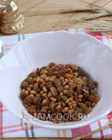 Рецепт кутьи в мультиварке