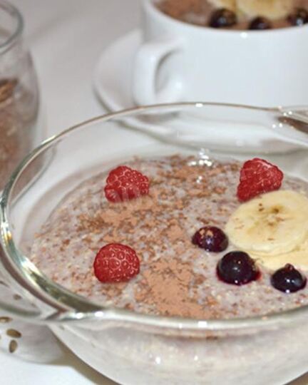 Рецепт льняной каши с расторопшей