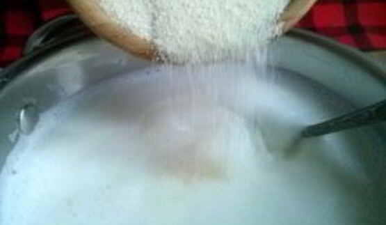 манная каша на молоке