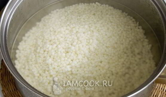 молочная каша из саго
