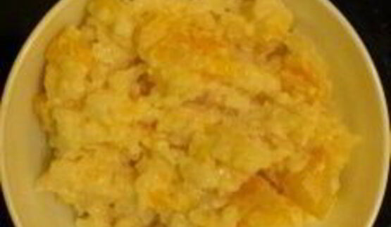 молочная каша с тыквой