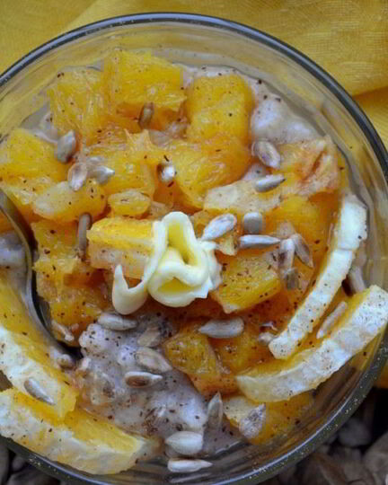 Рецепт апельсиновой овсянки