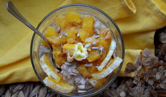 апельсиновая овсянка