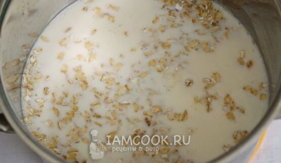 карамельная овсяная каша