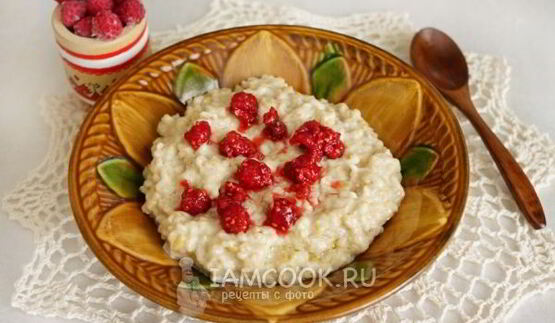 карамельная овсяная каша