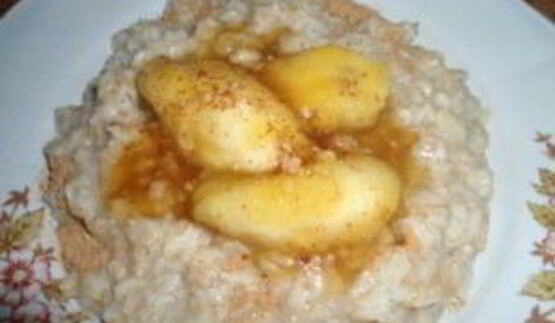 овсяная каша с бананом