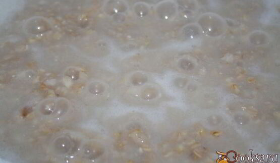 овсяная каша с курочкой и топленым сливочным маслом