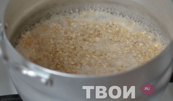 овсяная каша с сыром и оливковым маслом