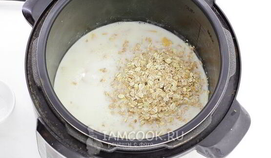 овсяная каша с тыквой