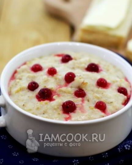 Рецепт овсяной каши в мультиварке