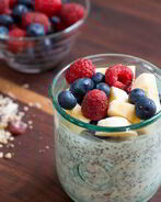 Овсянка с бананами в банке