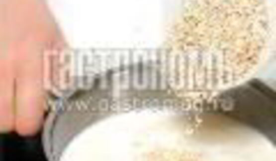 овсянка с яблоками