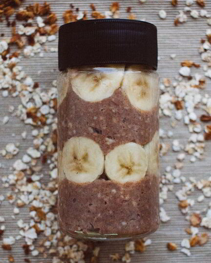 Рецепт овсянки в банке