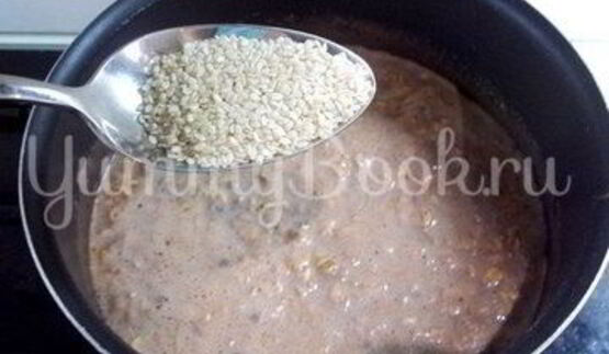 шоколадная овсяная каша