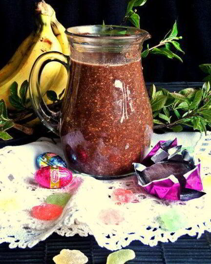 Рецепт завтрака шоколадная овсянка