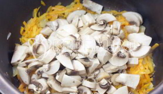 перловка с грибами в мультиварке