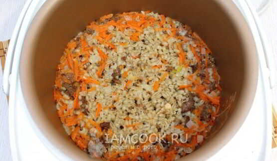 перловка с тушенкой в мультиварке