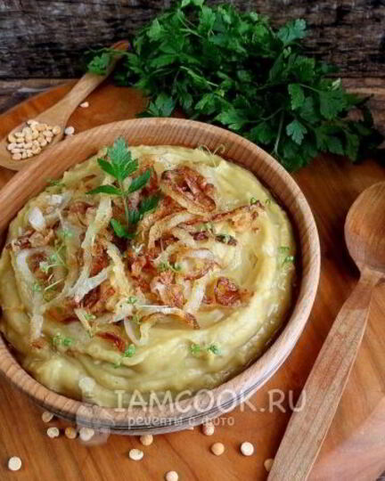 Рецепт постной гороховой каши