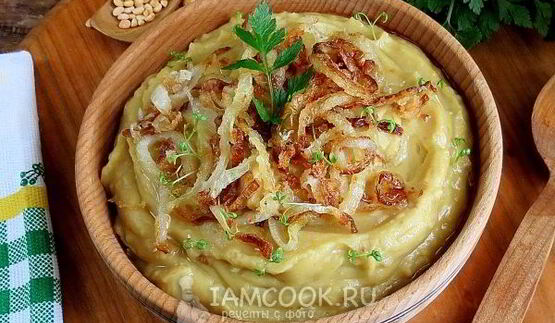 постная гороховая каша