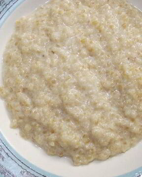 Пшеничная каша на молоке