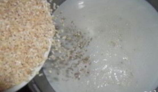 пшеничная каша на молоке