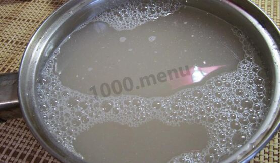 пшеничная каша на воде