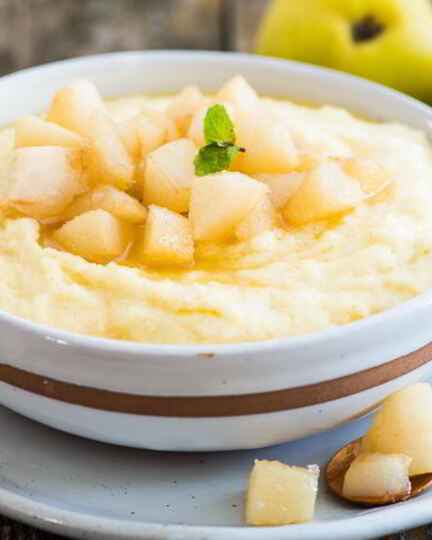 Рецепт пшеничной каши с грушей