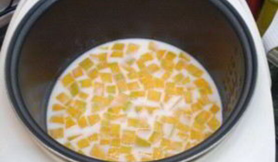 пшенная каша с тыквой на молоке