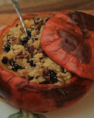 Пшенная каша в тыкве