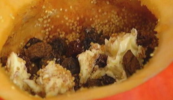 пшенная каша в тыкве