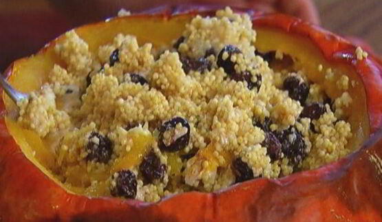 пшенная каша в тыкве