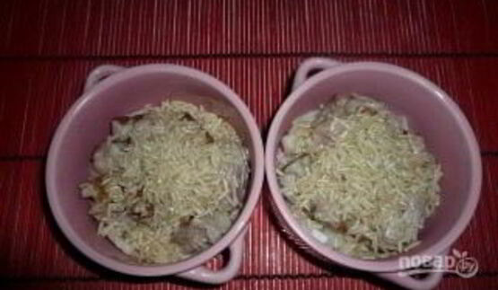 рисовая каша в горшочке